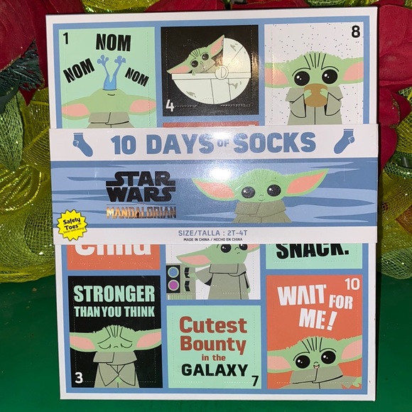 Star Wars The Mandalorian 10 Days Of Socks